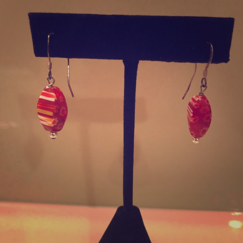 Red Earrings
